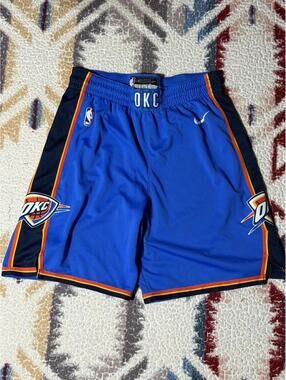 NBA Oklahoma City Thunder Nike On Court Shorts Men’s 38 Large